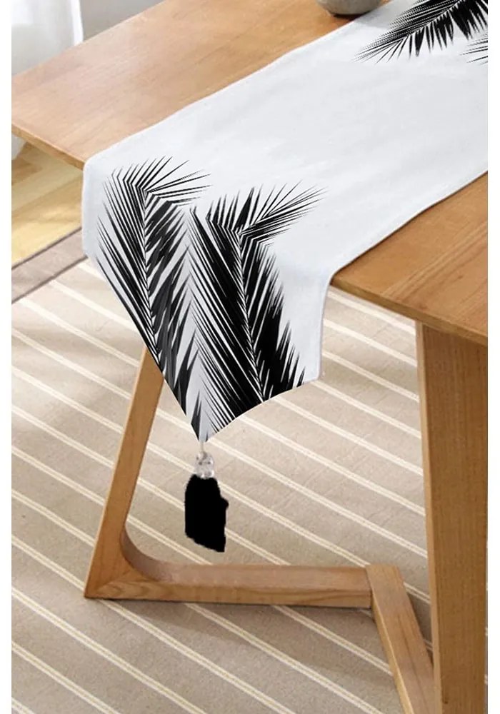 Asztali futó 45x140 cm Black Tree – Minimalist Cushion Covers
