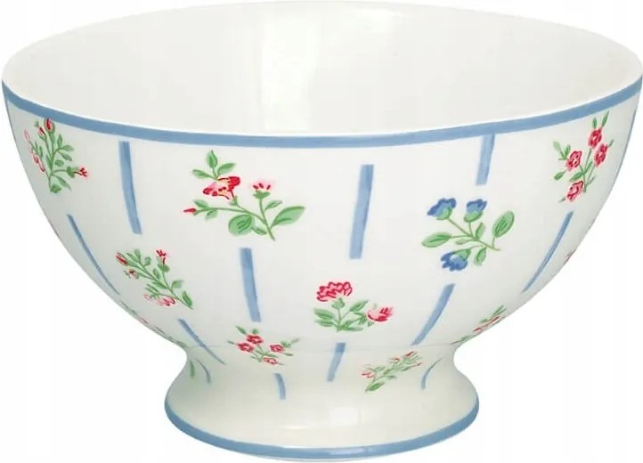 Hannah White Green Gate tál, 600 ml