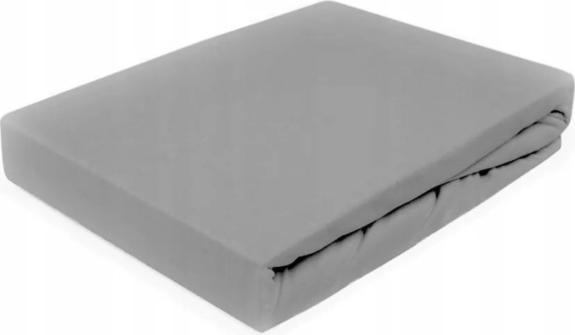 Jersey grafit gumis lepedő 90x200 cm Lengyel Gyártó