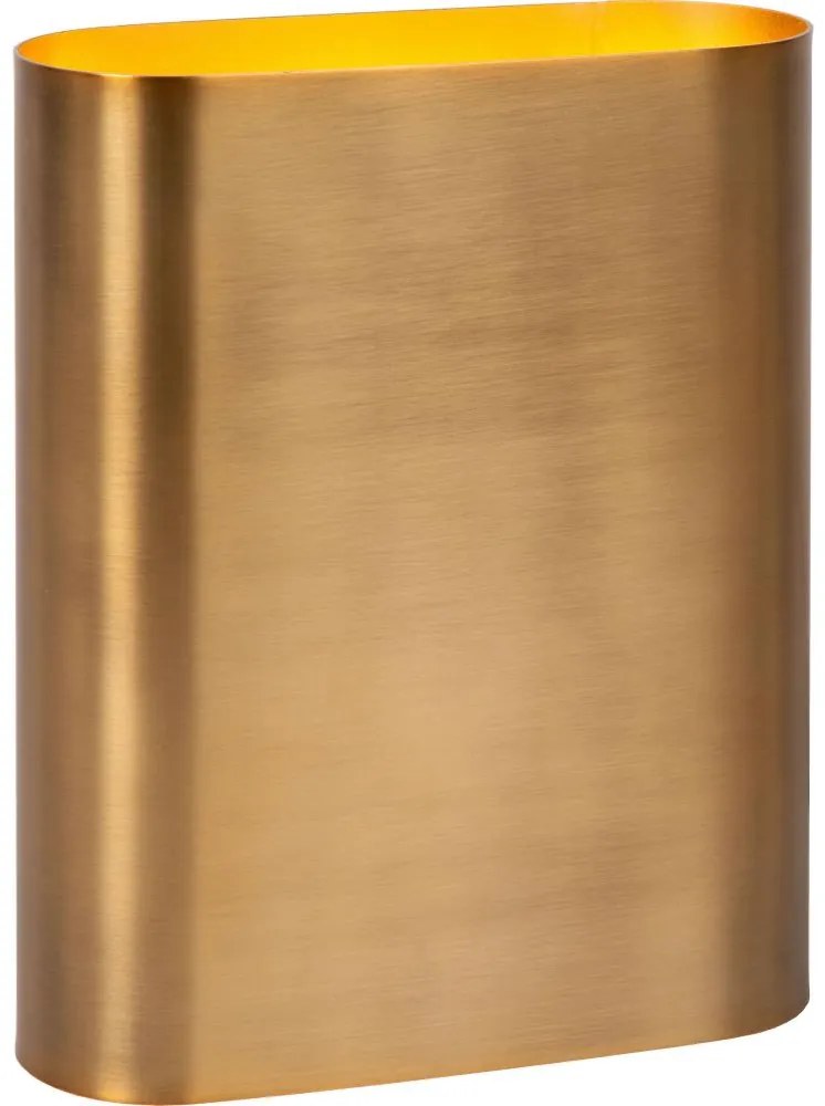 Lucide 12219/02/02 - Fali lámpa OVALIS 2xE14/9W/230V arany