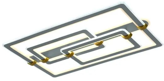 LED fényerőszabályozható mennyezeti lámpatest LED/280W/230V 3000-6500K + távirányító