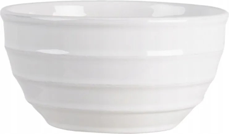 Romantic Passionné fehér rakott tál 18x9 cm