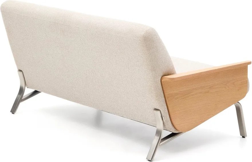 Bézs zsenília kanapé 165 cm Amsen – Kave Home