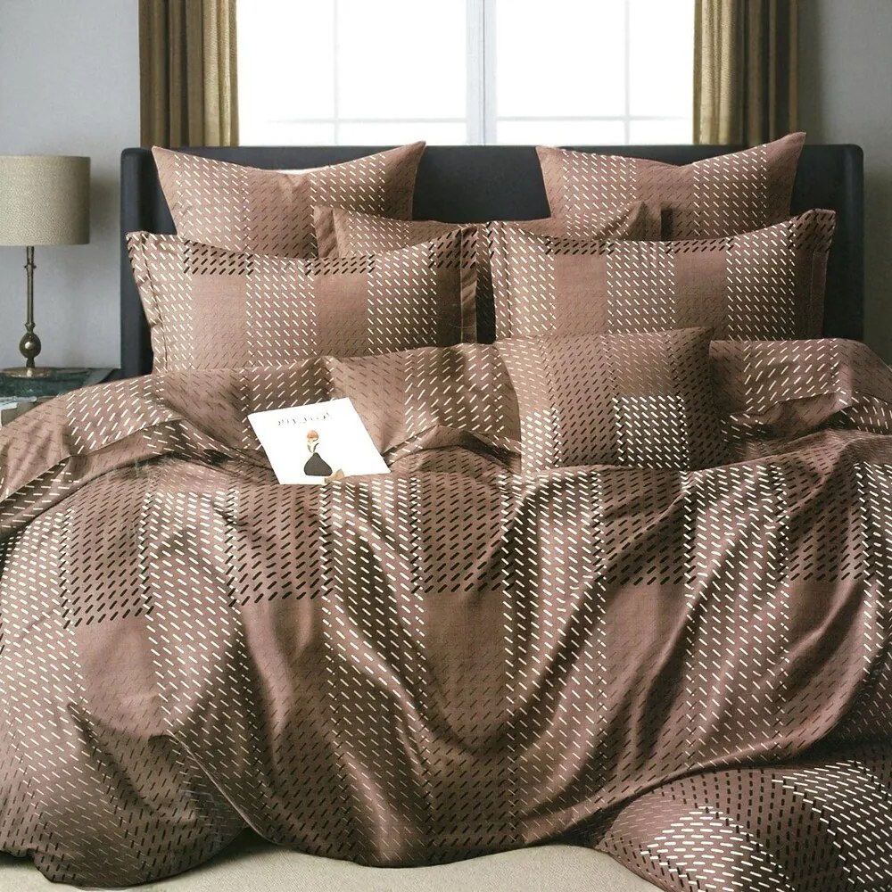 Homa ALEVA MODERN 3 részes flanel ágynemű 140x200 cm