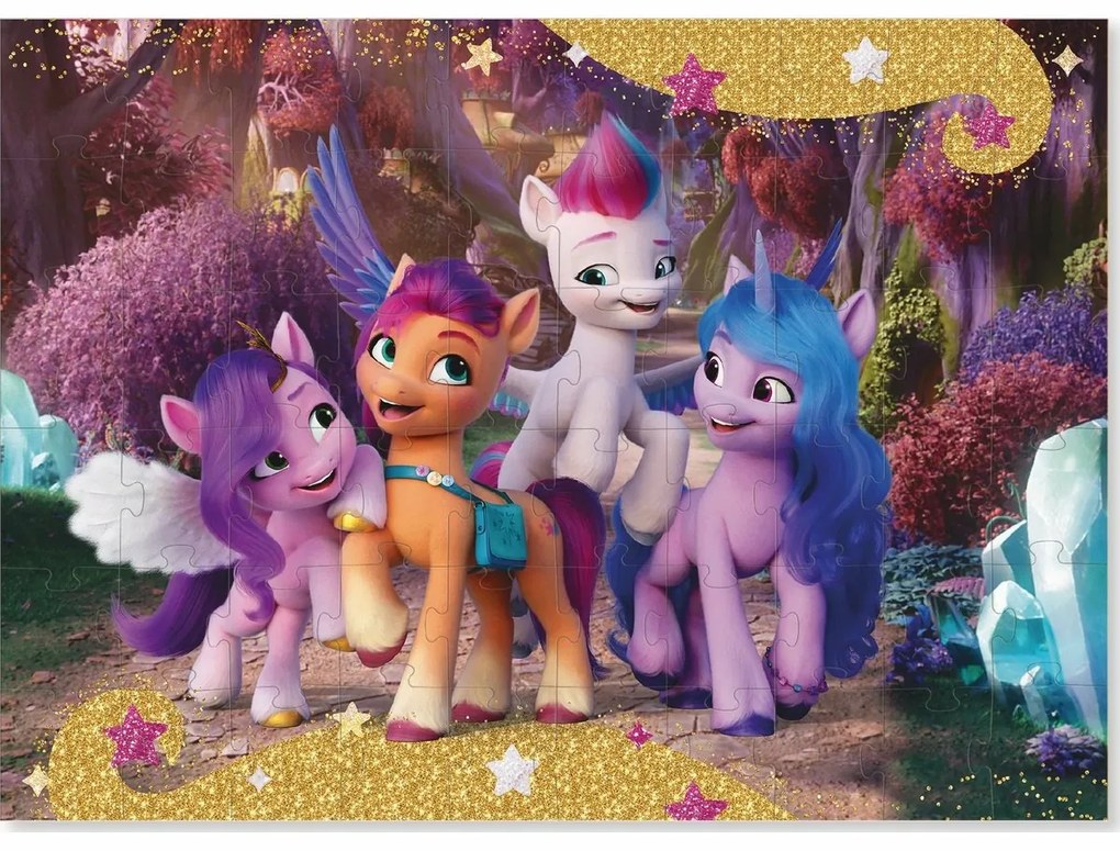 Dodo Puzzle My Little Pony: Az elvarázsolt erdőben, 60 darab