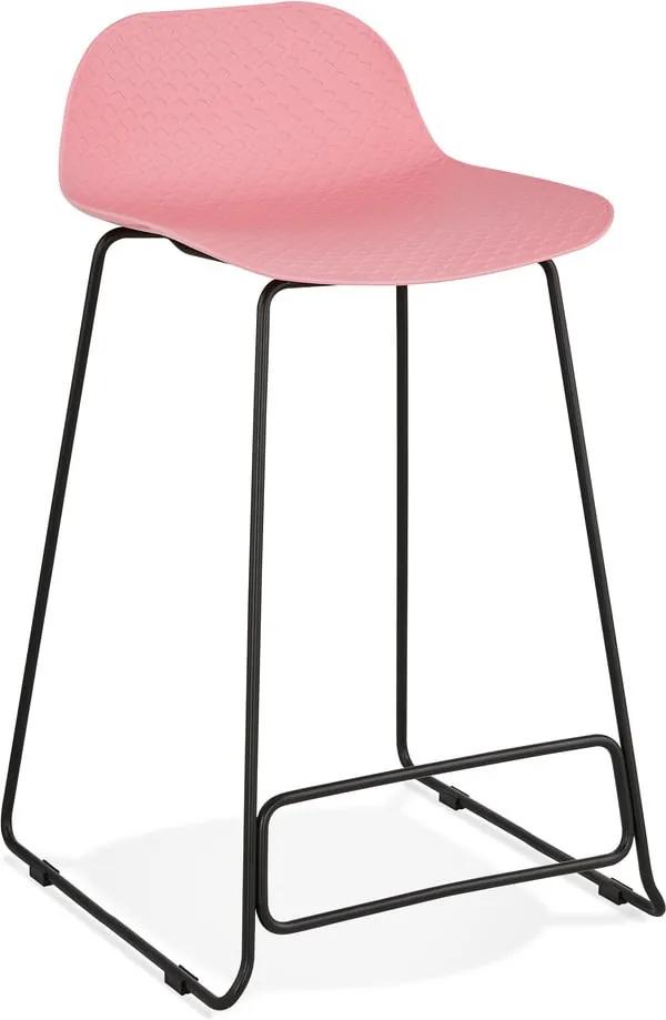 Slade Mini rózsaszín bárszék, ülésmagasság 66 cm - Kokoon