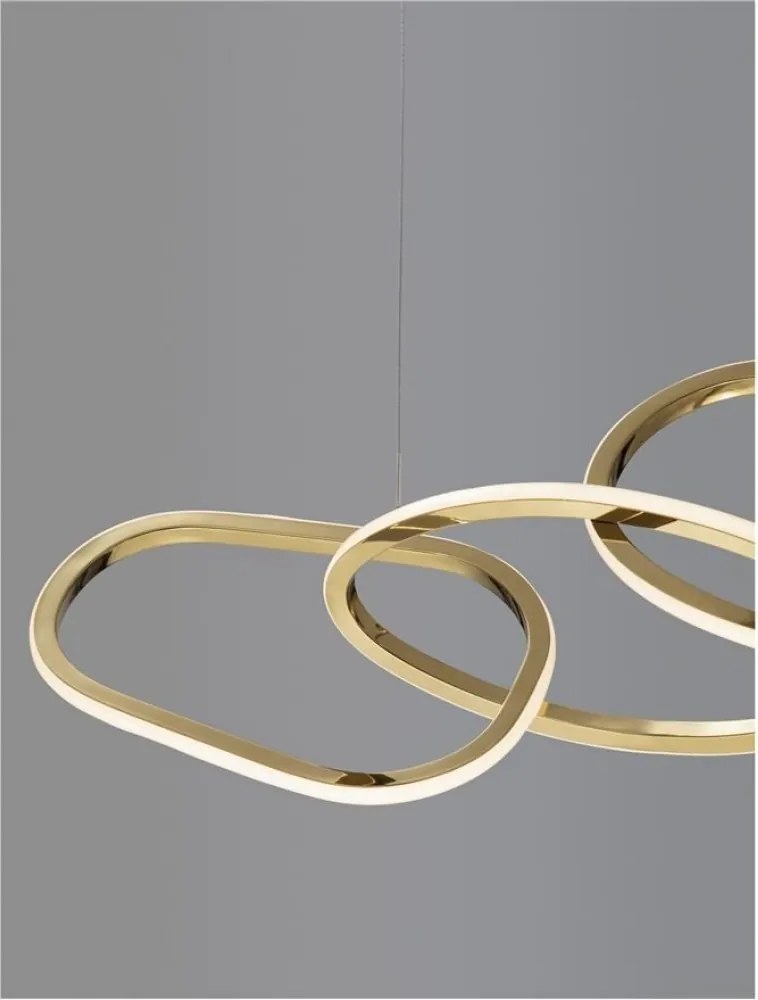 NOVALUCE 9248111 NUDOS Modern Led Függesztett Lámpa LED IP20