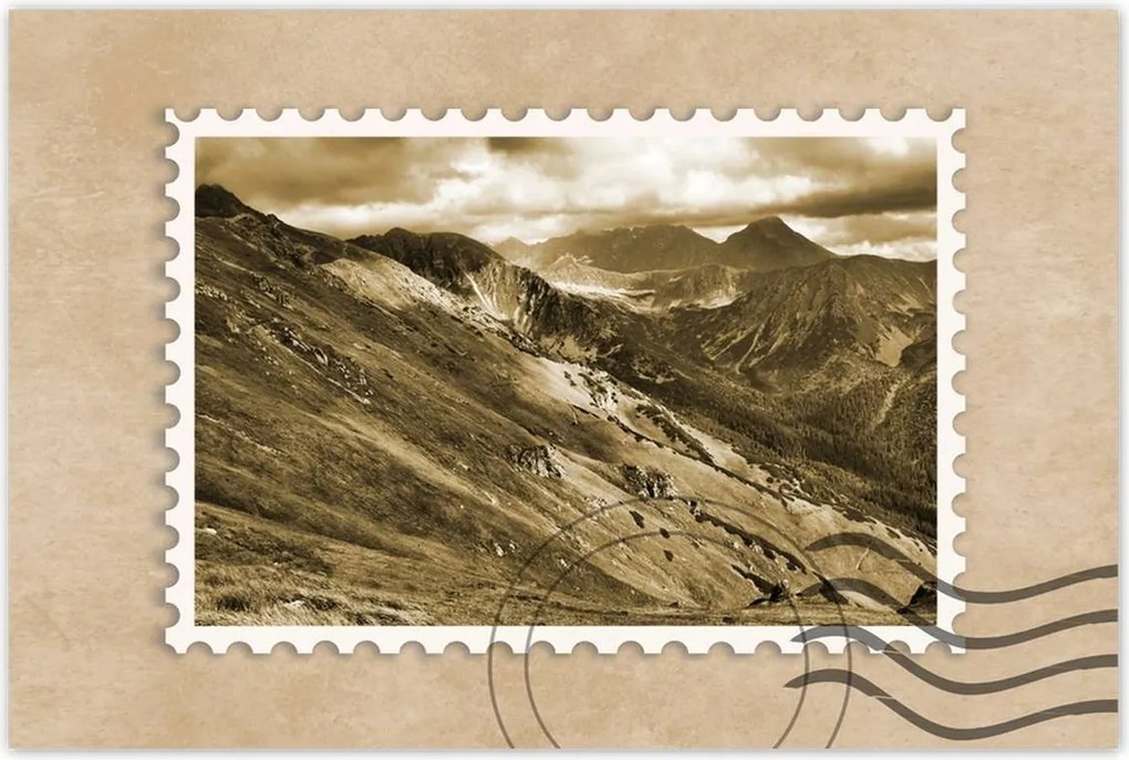 Poszterek 60x40 Tátra Lengyel hegyek Kilátás