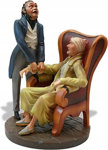 Parastone Figura Doktor Orvos és beteg Honore Daumier szerint