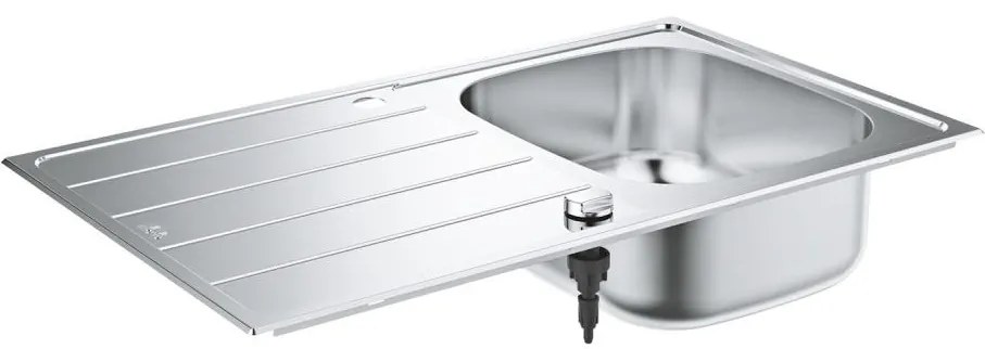 GROHE 31552SD1 - K200 mosogató, 860 x 500 mm, rozsdamentes acél
