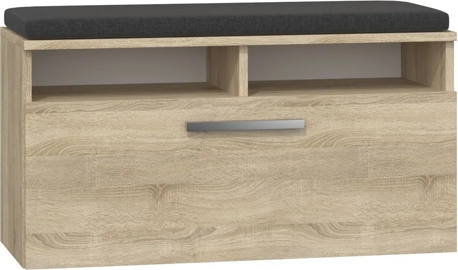 Riva cipősszekrény, sonoma