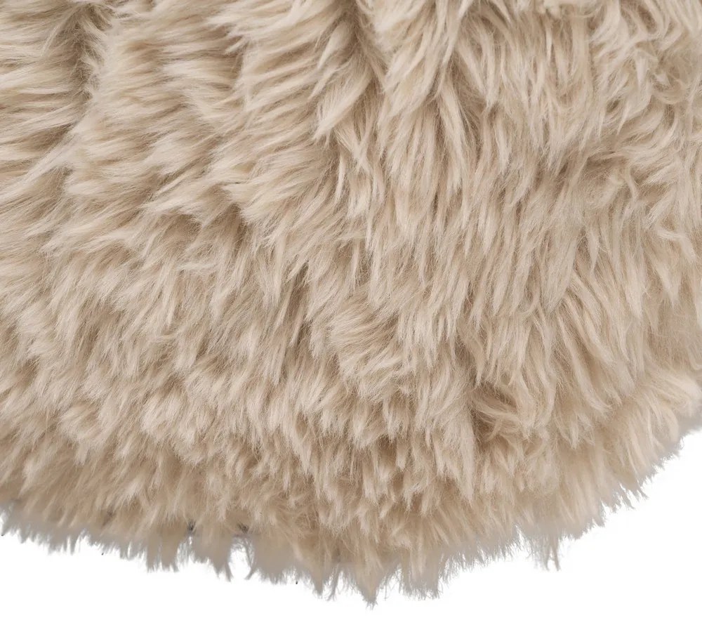 Bézs fotel Teddy – Ixia