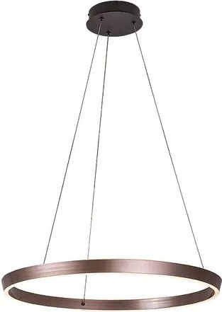 RÁBALUX 72402 NEVIRA Modern Led Függesztett Lámpa Csiszolt Kávébarna IP20
