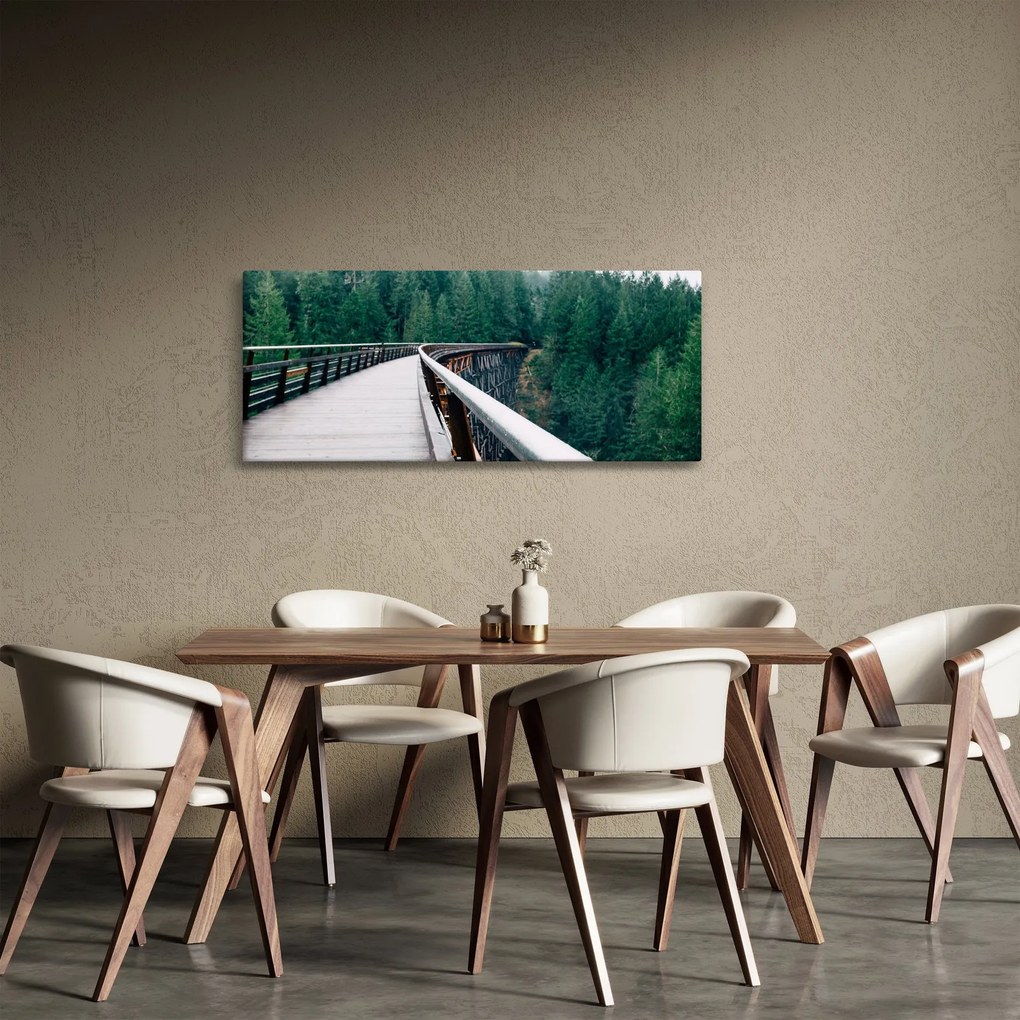 Kép - Híd a fák csúcsán (120x50 cm)