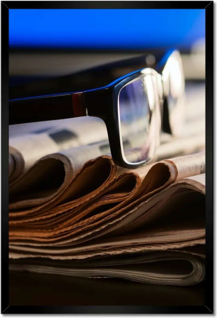 Poszterek keretben 40x60 Újságírás sajtó