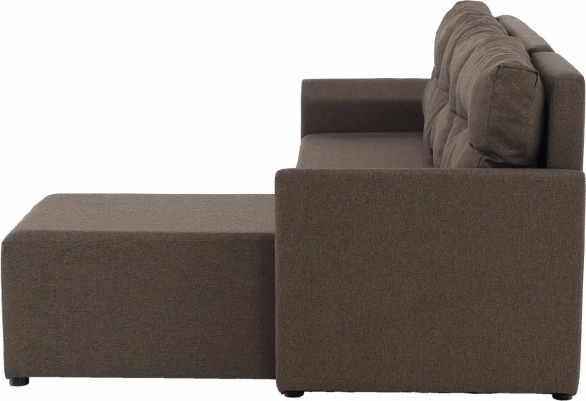 Univerzális ülőgarnitúra, barna, PLAY