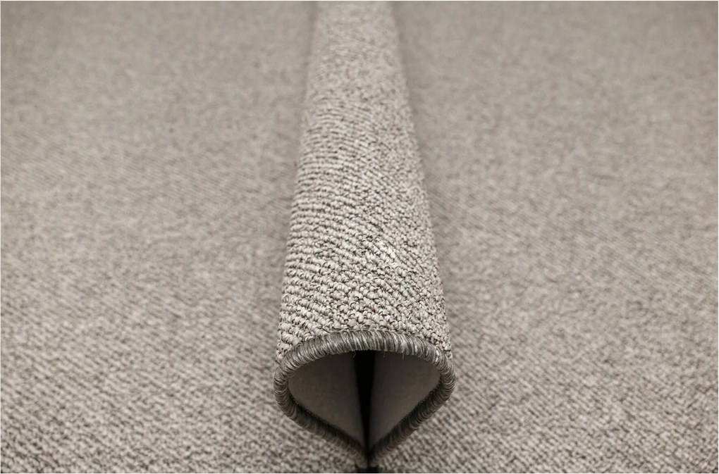 Hurokszőnyeg Szürke Bézs Melange Filc Dartmoor Nappaliba 200x400 cm