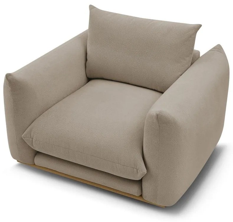 Bézs fotel Ernest – Bobochic Paris