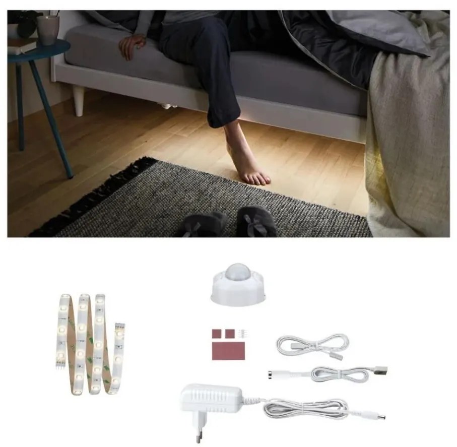Paulmann 70955 - LED/3W Szalag érzékelővel 1m YOURLED 230V