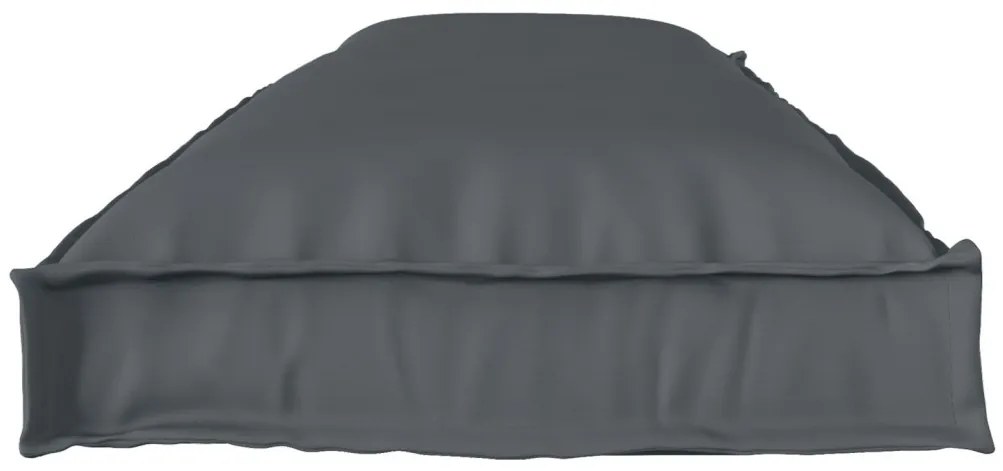 Raklap párna készlet 2 pcs Antracit 150 x 40 x 8 cm