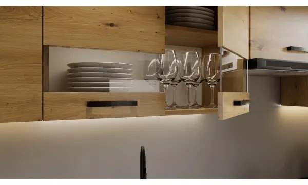 Konyhabútor ROSALIA 240 cm craft tölgy