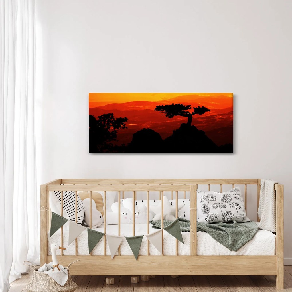 Kép - naplemente (120x50 cm)