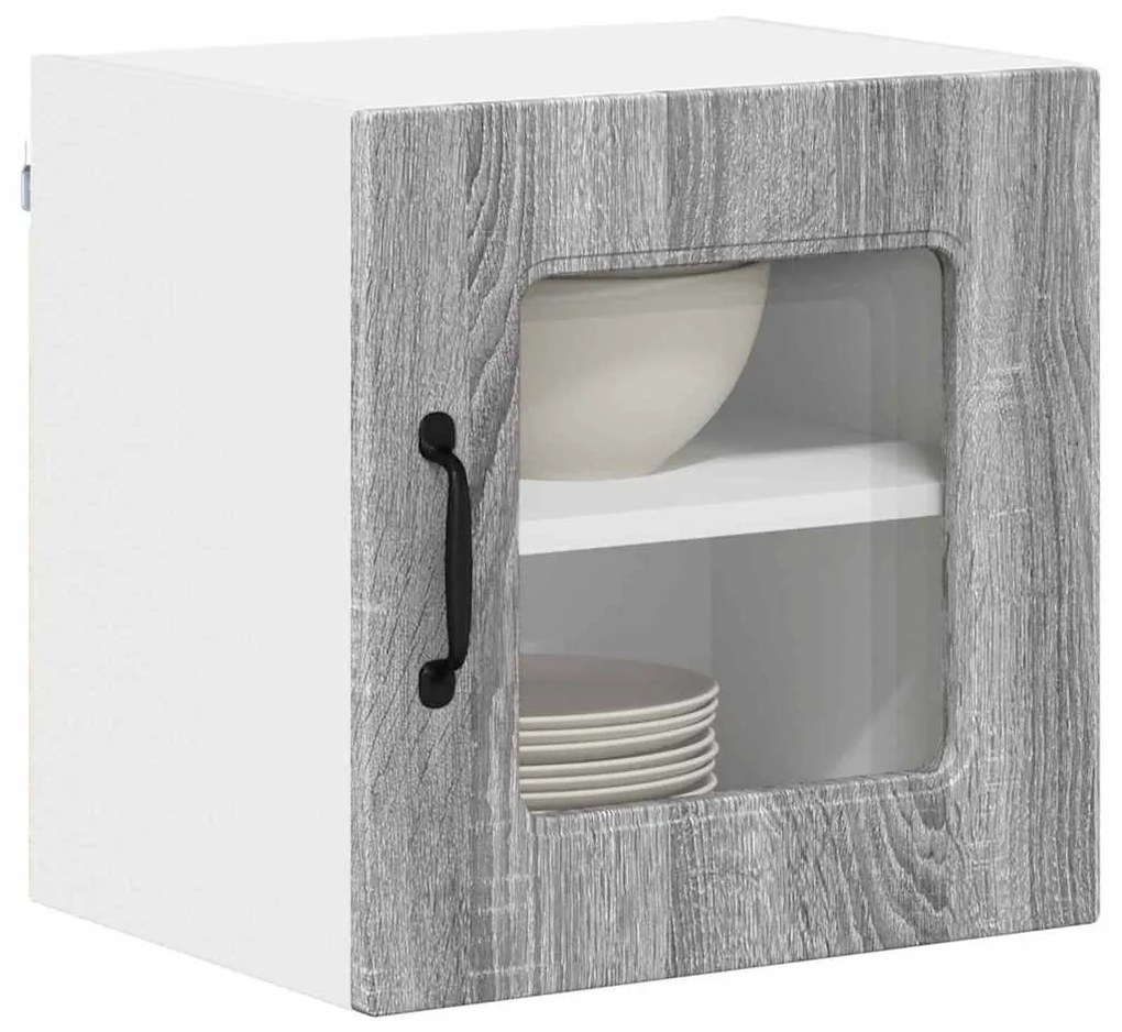 Fali konyhaszekrény Szürke Sonoma 40 x 31 x 40 cm Faanyag