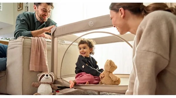 Lionelo - LAURA utazóágy, homokbézs