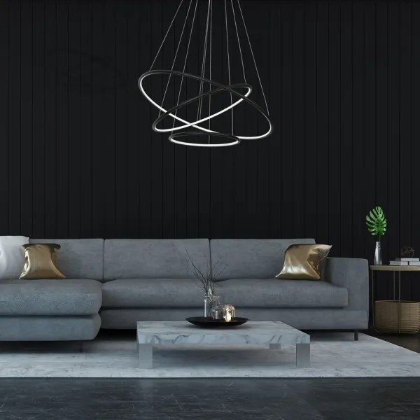 LED Csillár zsinóron ORION 3xLED/99W/230V