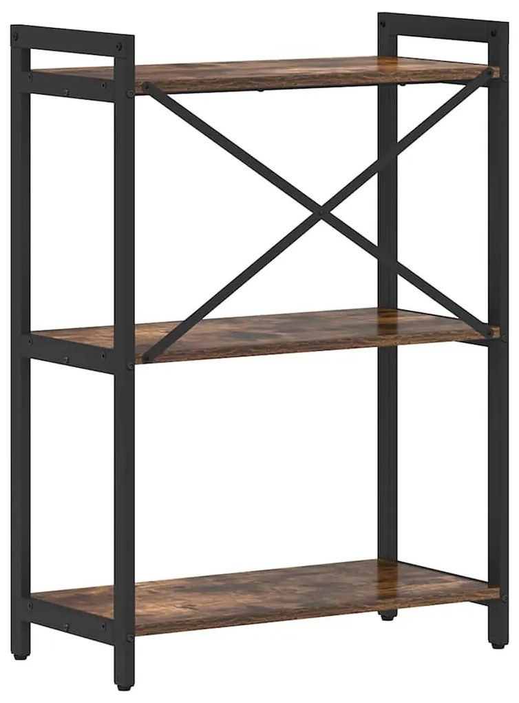 Könyvszekrény Füstölt tölgy 60 x 30 x 83 cm Faanyag