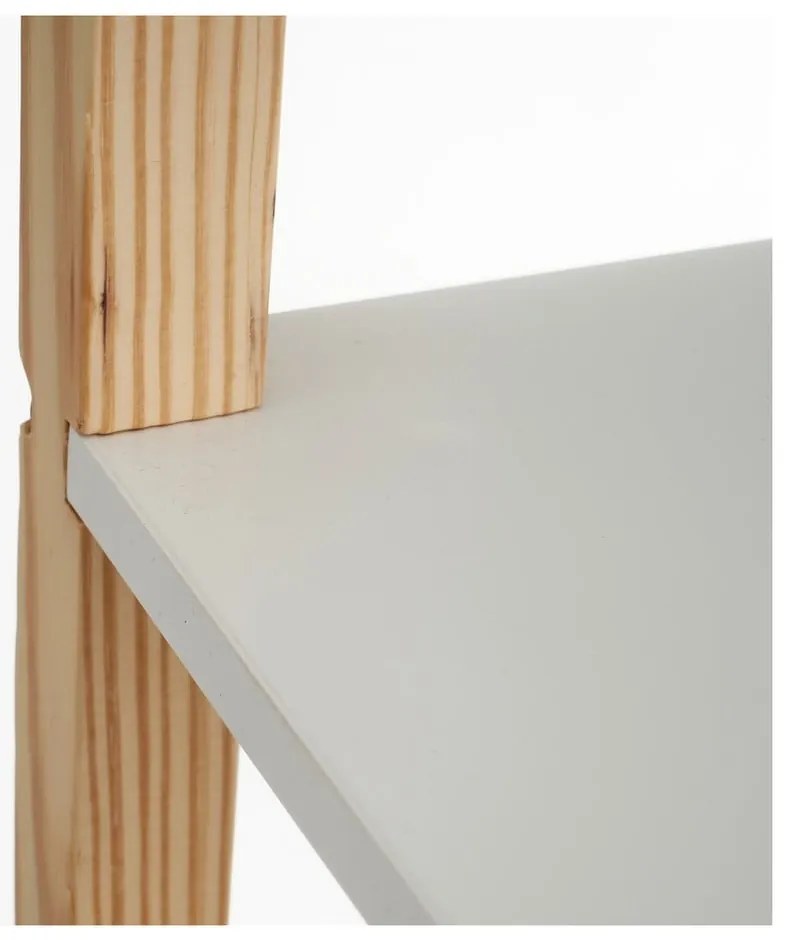 Fehér gyerek könyvespolc 60x76 cm – Casa Selección