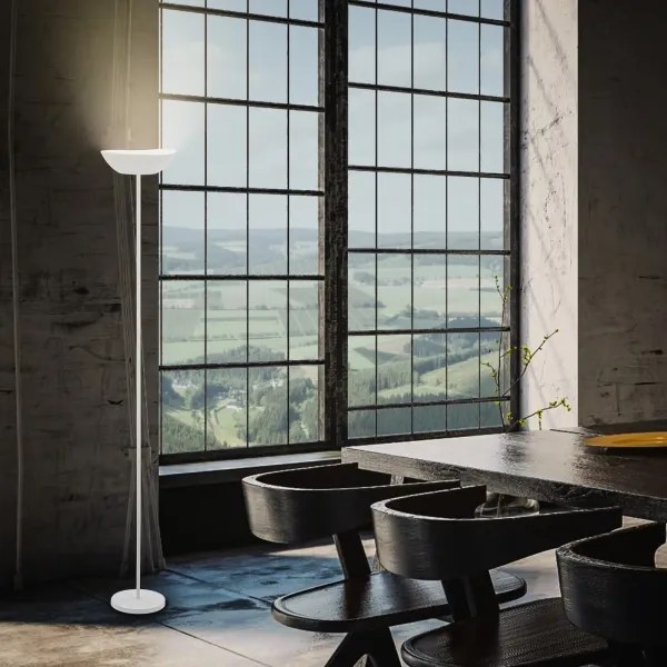 Briloner 1500016 - LED dimmelhető állólámpa ESTATE 8W/5V 4000 mAh fehér