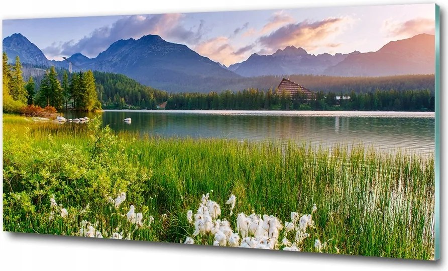 Fotó üvegkép Holdfény 125x50