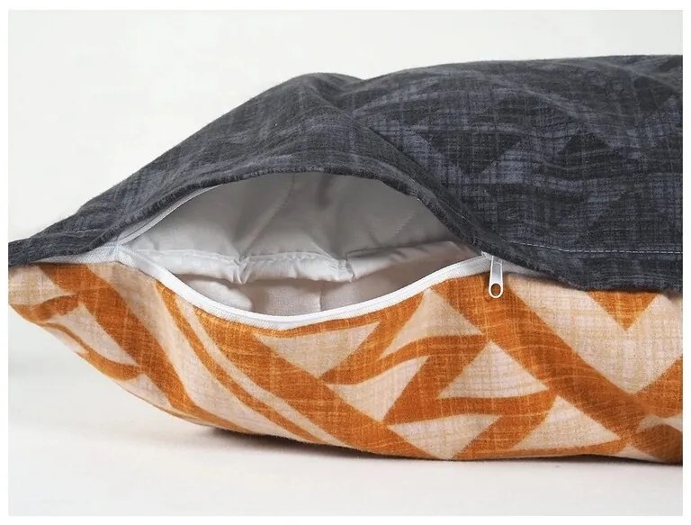 B.E.S. Petrovice Etnic Terra flanel ágyneműhuzat, 140 x 200 cm, 70 x 90 cm