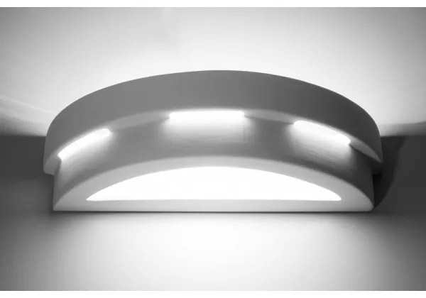 Fali lámpa HELIOS 1xE27/60W/230V fehér