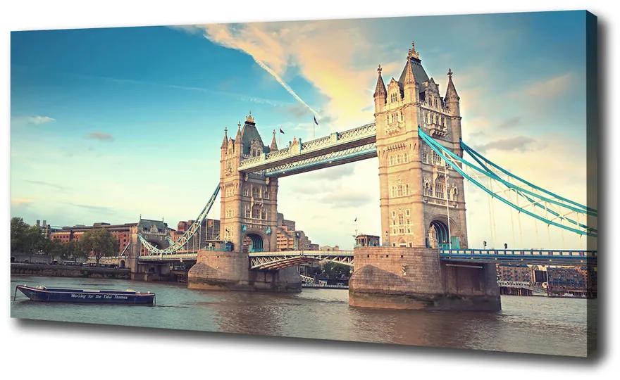 Fénykép vászon Tower bridge london pl-oc-100x50-f-102882604