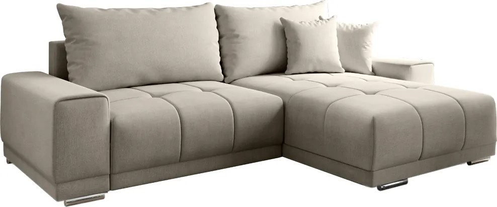 Univerzális ülőgarnitúra, szürkésbézs Taupe, KEVAN