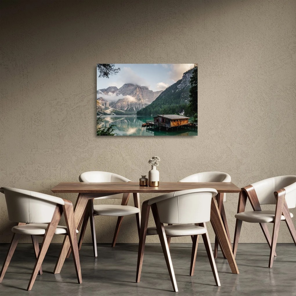Kép - Lake Prags (üvegen) (70x50 cm)