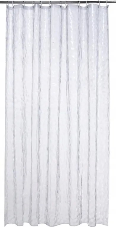 Függöny Zuhanyfüggöny Vinil Átlátszó Mintás 3D Cseppek 180x200cm