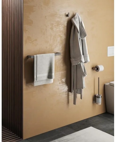 Gedy - PIRENEI WC-papírtartó metál szürke