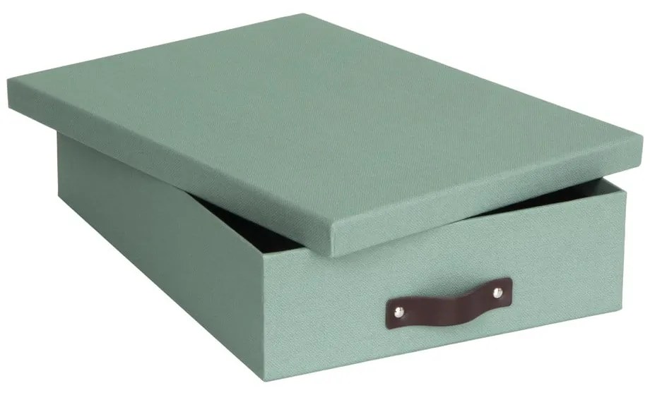 Zöld karton rendszerező dokumentumokhoz Oskar Canvas Paper Laminate – Bigso