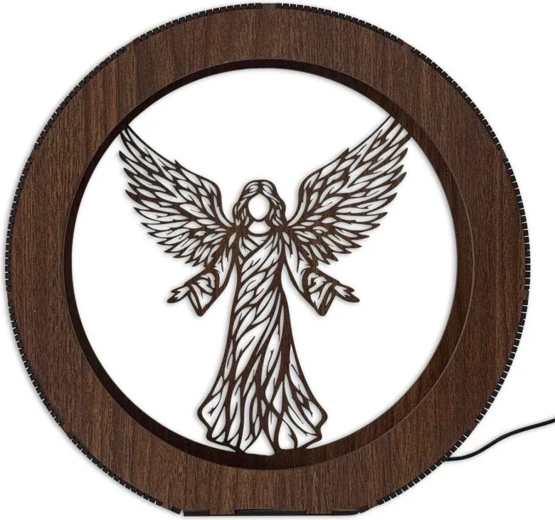 LED lámpa Angel of Light – Modern dekoráció háttérvilágítással | RAFAELL