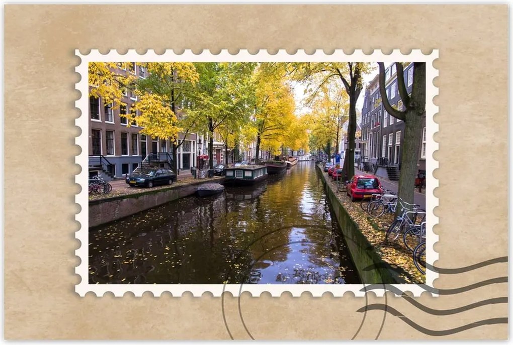 Poszterek 90x60 Holland folyó