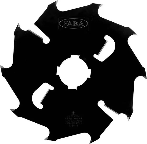 Faba Többfűrészes Fűrész 350x80x10+4Z/ Puha Fa