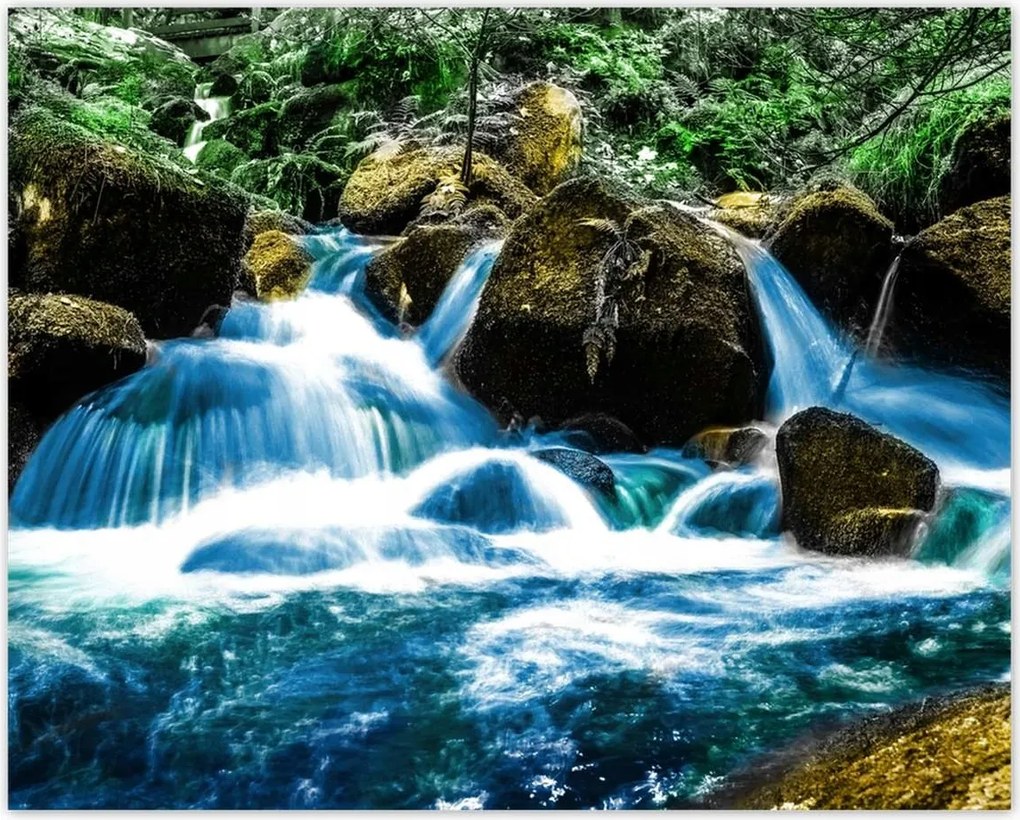 Poszterek 50x40 Hegyi vízesés