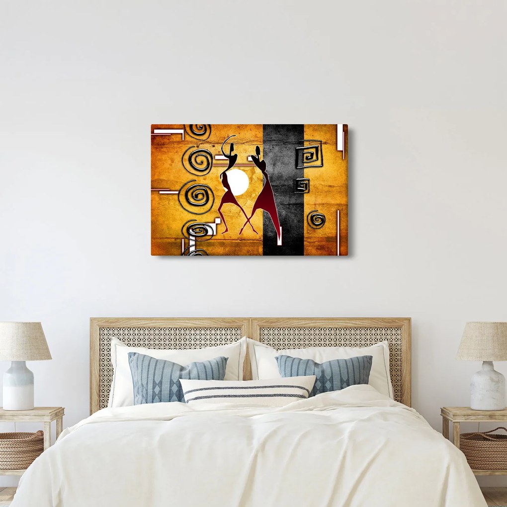 Kép - Ősi festészet (90x60 cm)