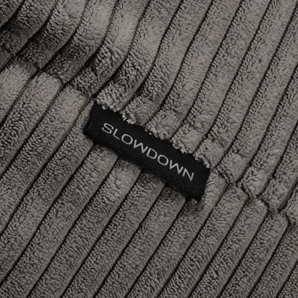 Lila kordbársony babzsákfotel Lounge – SLOWDOWN