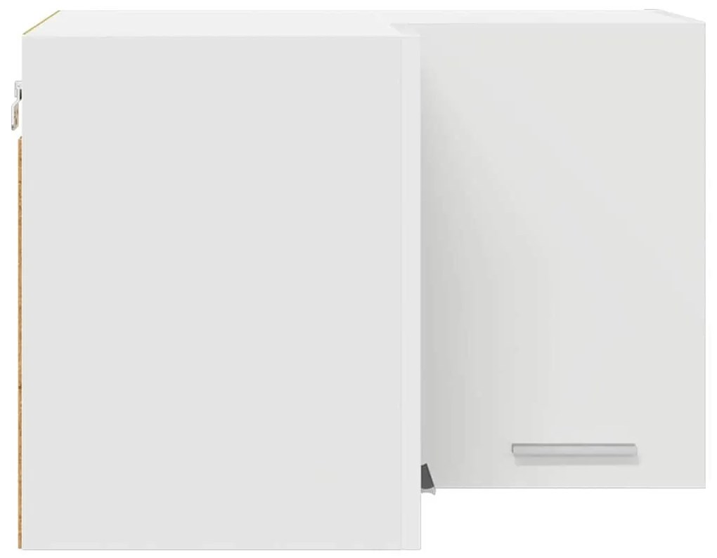 Függő szekrény polcokkal Riga Fehér 57 x 57 x 40 cm Faanyag