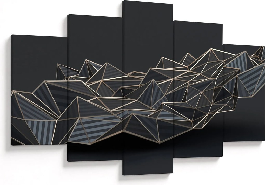 Az absztrakció képe (150x105 cm)