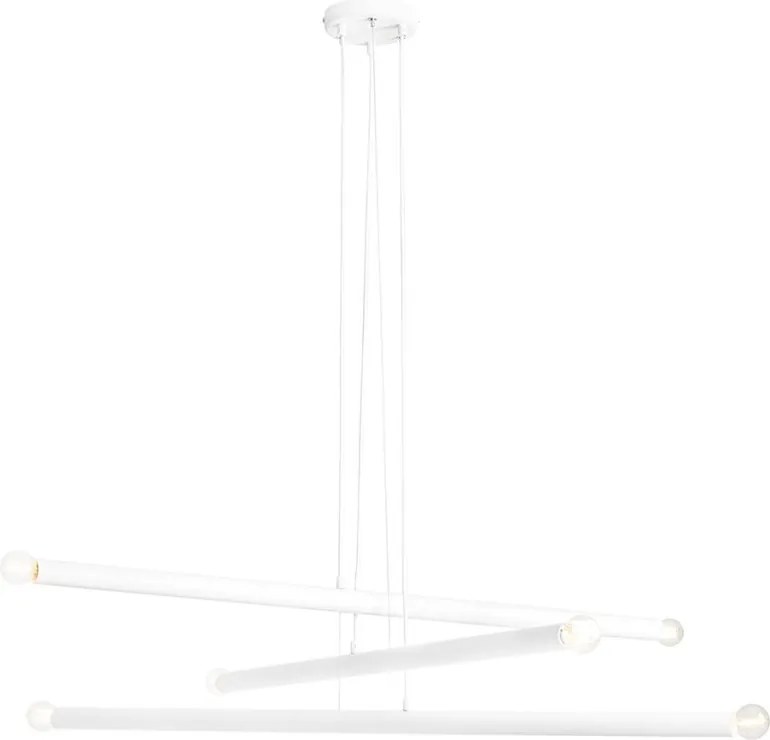 ALDEX 1072K TUBO Modern Led Függesztett Lámpa Fehér E14 IP20